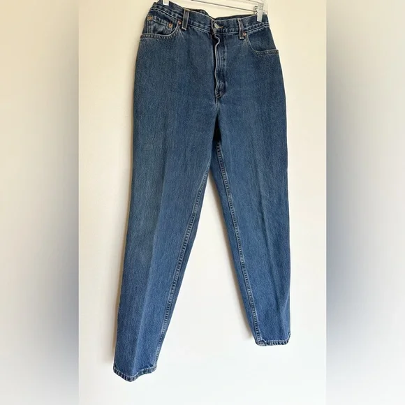 Levis Vintage‎ 90s Paper Tag Jeans Tapered Leg Relaxed Fit Size 12 Runs Small - Picture 9 of 13